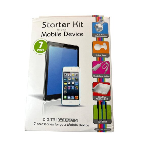 Digital Gadgets Mobile Device 7 Accessories New - Picture 1 of 3